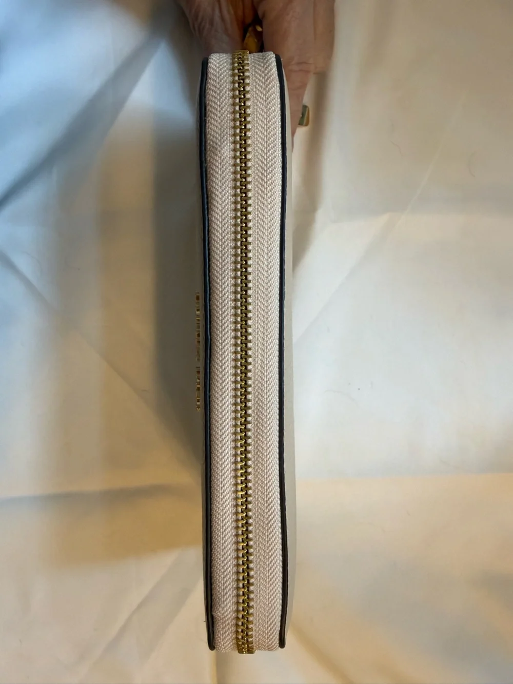 NWT Michael Kors Jet Set Travel Large Continental Wallet Buff 35T7GTVE7L